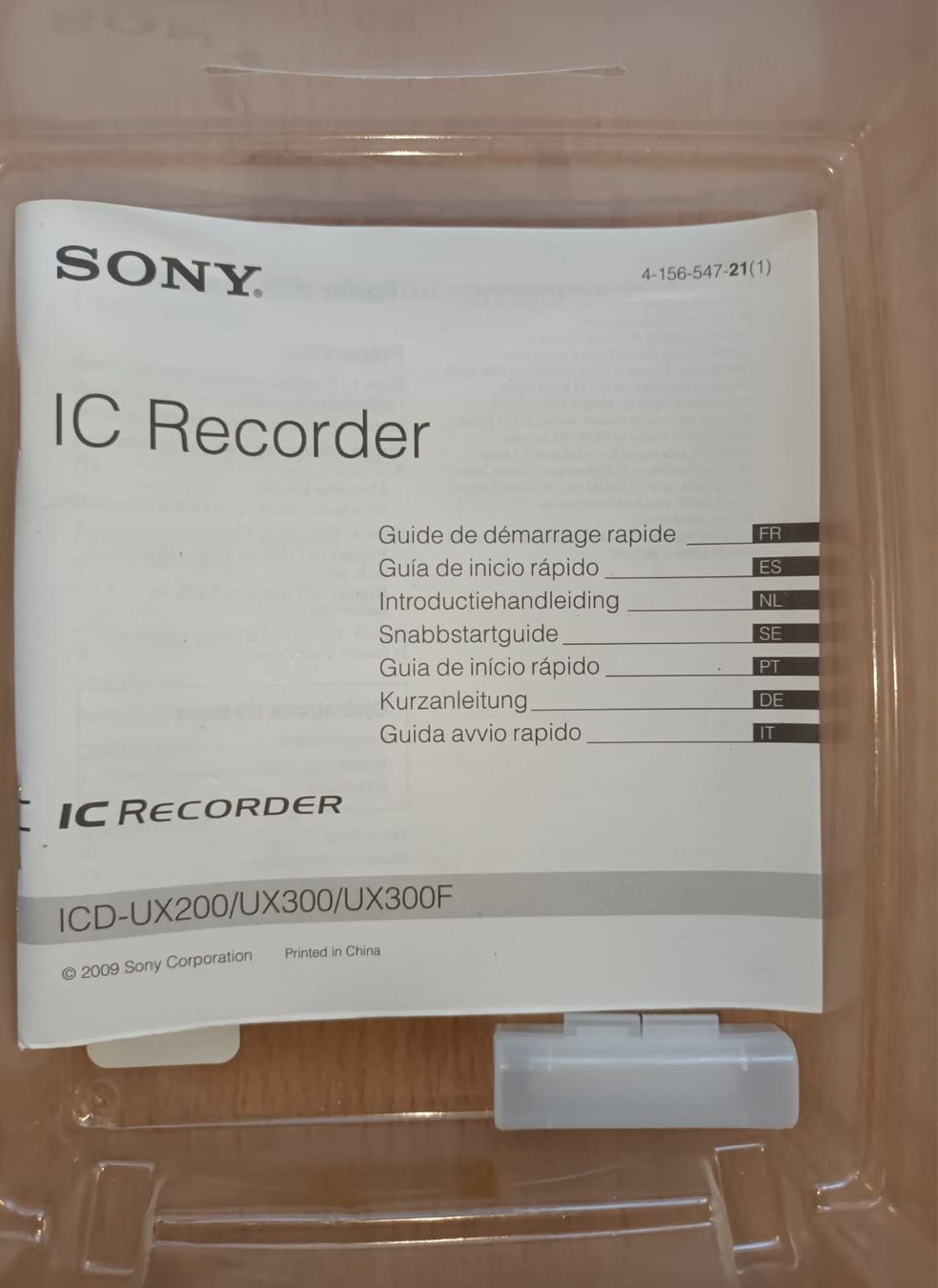 Sony Registratori: Sony ICD-UX200 Digital Voice Recorder Set – Nuovo (secondo la descrizione) da zuerich venduto da Jewlsdesign 2