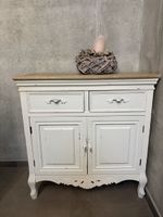 Kleine Shabby Chic Kommode weiss