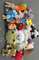 Plüschtier Konvolut verschiedene Figuren