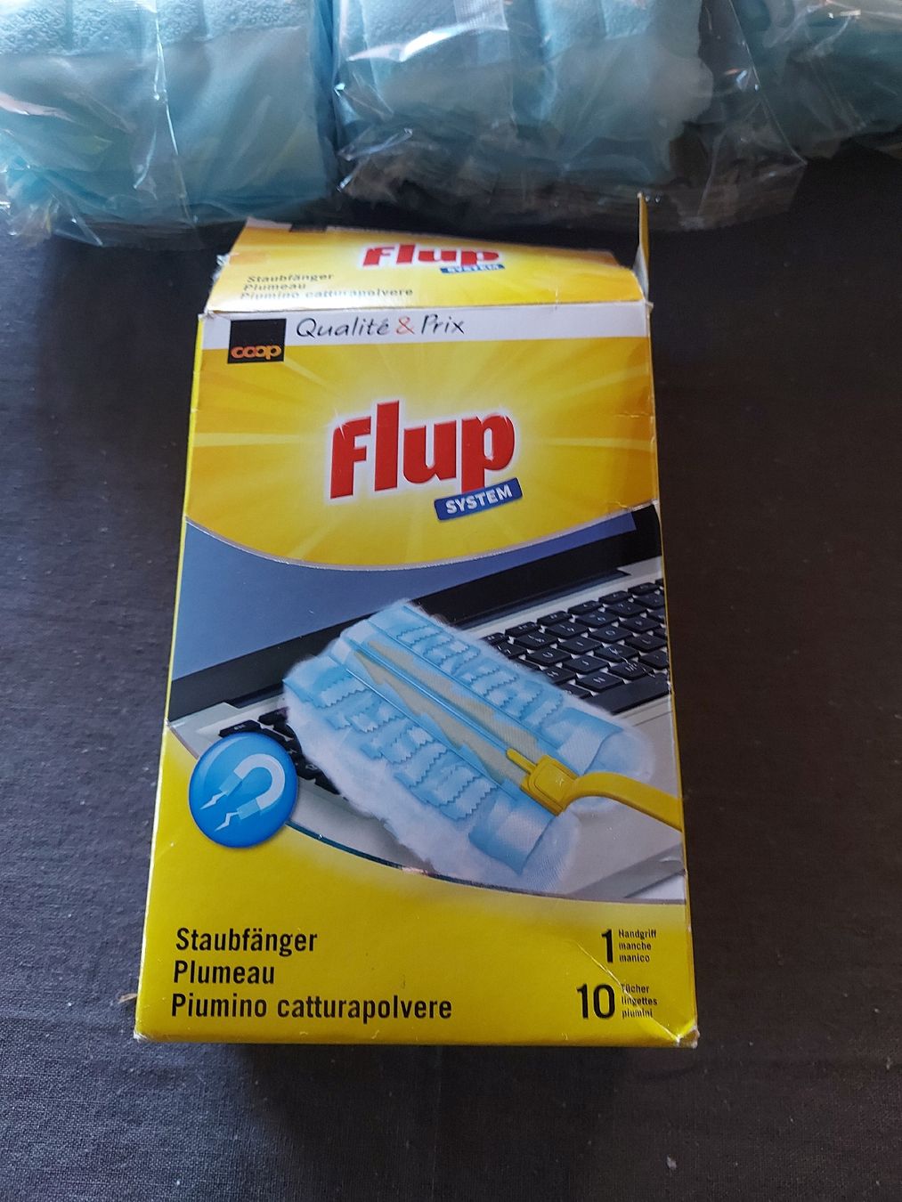 Sonstige Reinigungsgeräte: Flup, 3 paquets de recharge plumeau – Neu und originalverpackt aus Bulle von momy 1