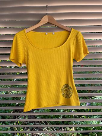 Schulkunstprojekt: Bedrucktes Vintage T-Shirt