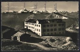 Gemmipass, Hotel Wildstrubel in den Wall