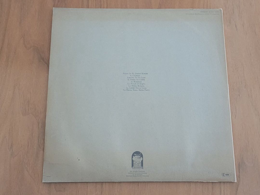 Schallplatten: LP Angelo Branduardi – Gebraucht aus Martigny von MZ-67 2