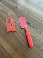 Kuhn&Rikon Kochmesser rot mit Schutzhülle