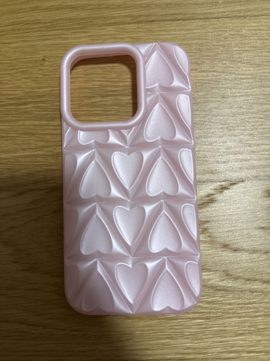 Apple Cover & Protezioni schermo: Handyhülle iPhone 14 Pro, rosa, Herzdesign – Usato da Zug venduto da Hehe