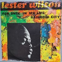 Lester Wilson Single „For Once In My Life“ Rainbow City ♫