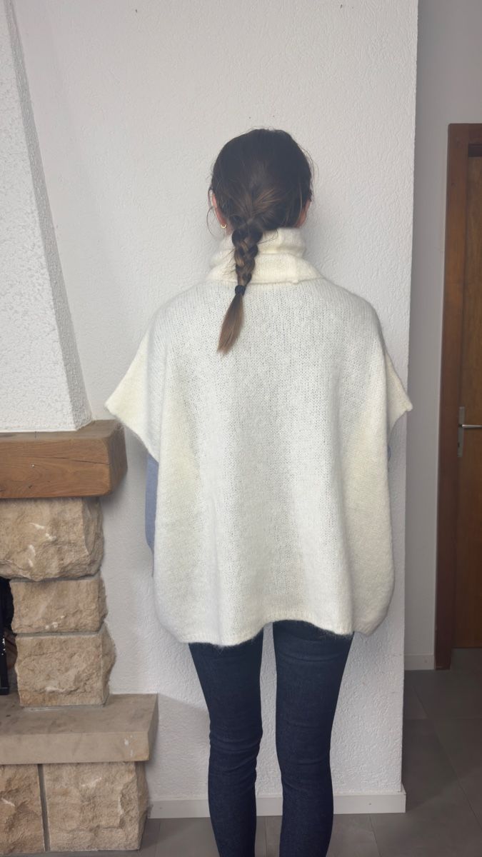 Maglioni & Felpe: Cécile Wang Pull Poncho Mohair / Poncho Pullover – Nuovo (secondo la descrizione) da Vuippens venduto da Anna_as 1