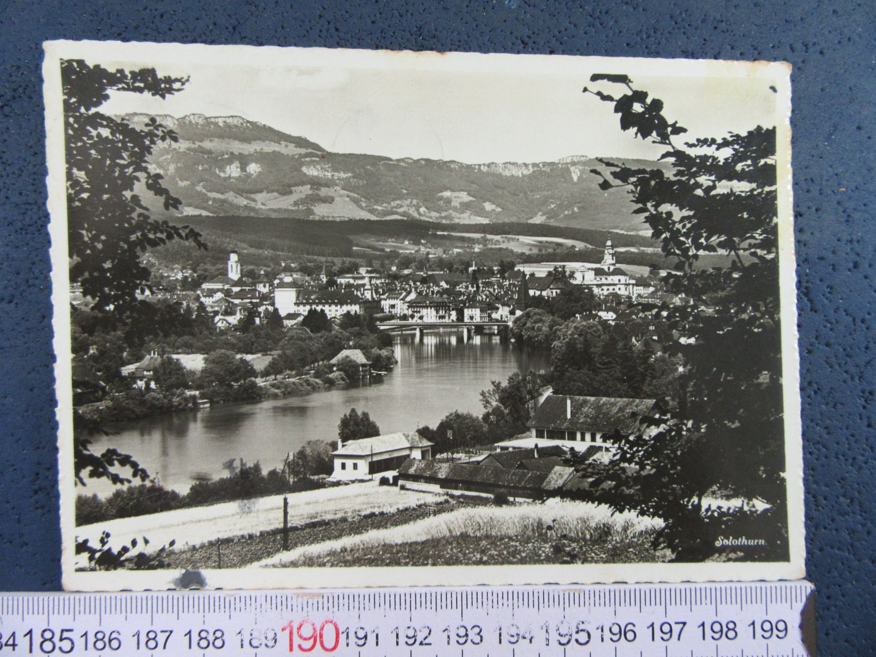 Cartes postales: SOLOTHURN 1939 VOGELSICHT PANORAMA – D'occasion à Ettingen par Hausi4711