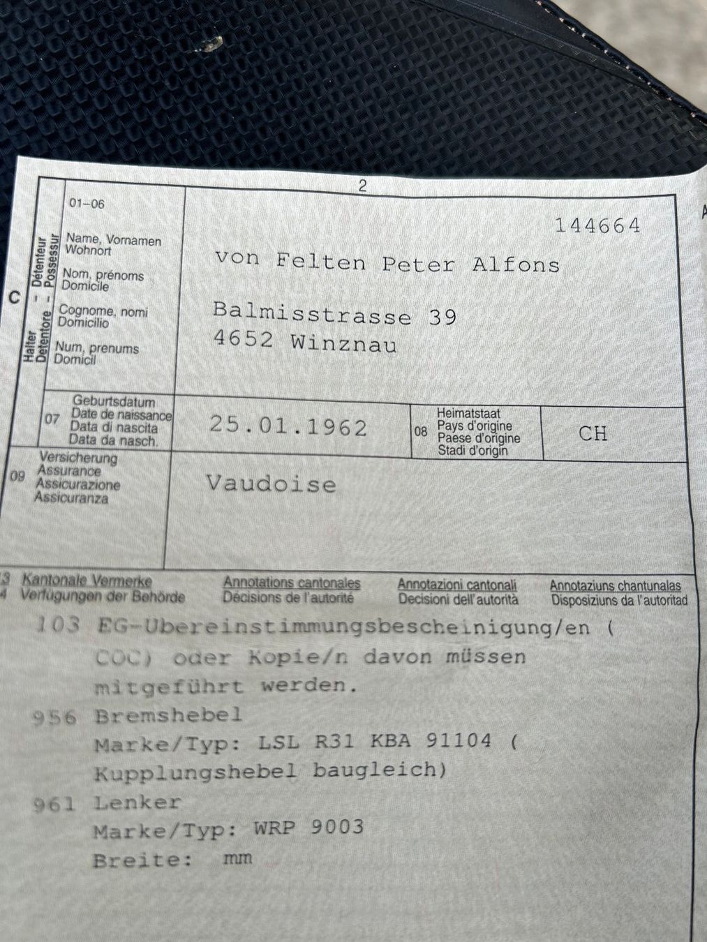 Aprilia Strasse: Aprillia Dorsoduro 750 – Gebraucht aus Winznau von Balmis111 8