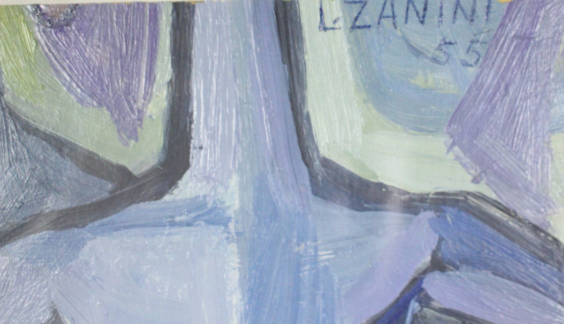 Dipinti: Luigi Zanini 1896-1968 Gouche – Usato da Bruettisellen venduto da Collector_Store 6