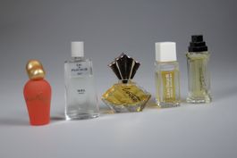 Lot 5 Miniatur Parfumflakons Nina Ricci & Laura Biagiotti #6