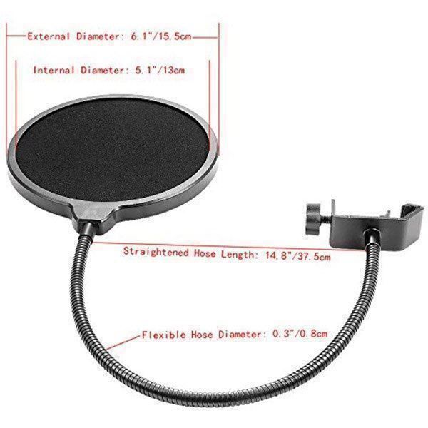Supporti per strumenti musicali & leggii: ✅ NEU Mikrofonständer Tischständer Popfilter – Nuovo e nell'imballaggio originale da Wittenbach venduto da ChinaSeidenstrasse 1