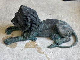 Löwen Skulptur Bronze