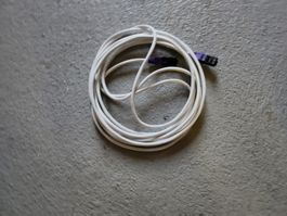 Ethernet Patch Kabel RJ45 Grau Stecker Violet  1.5 - 2m neu