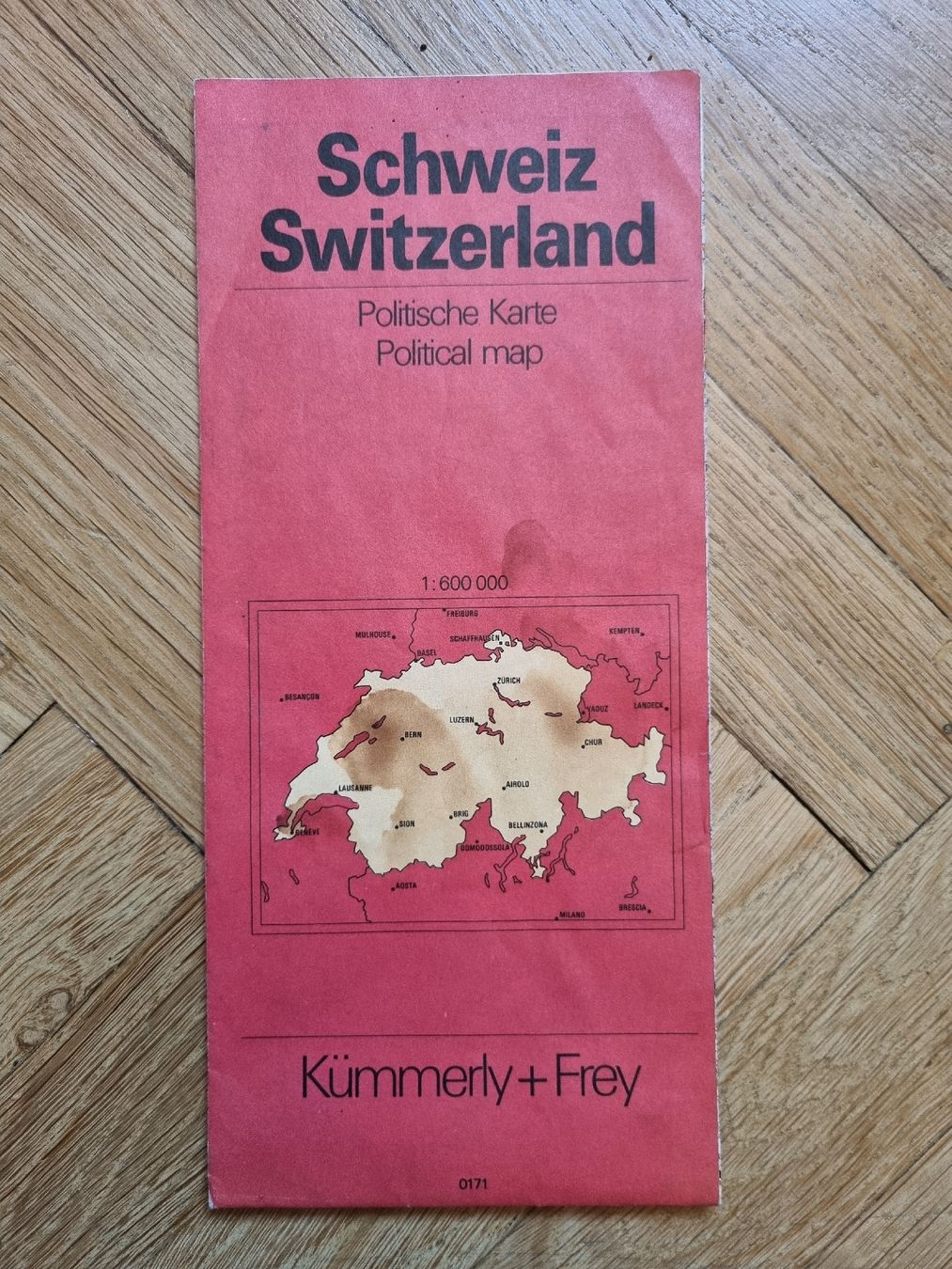 Cartine & Atlanti: Kümmerly+Frey Themenkarte – Usato da Minusio venduto da Samuel__b