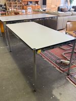 USM Haller Konferenz-/Bürotisch 100 x 200 cm weiss