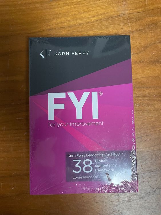 Korn Ferry - FYI for your improvement Buch (Neu und originalverpackt ...