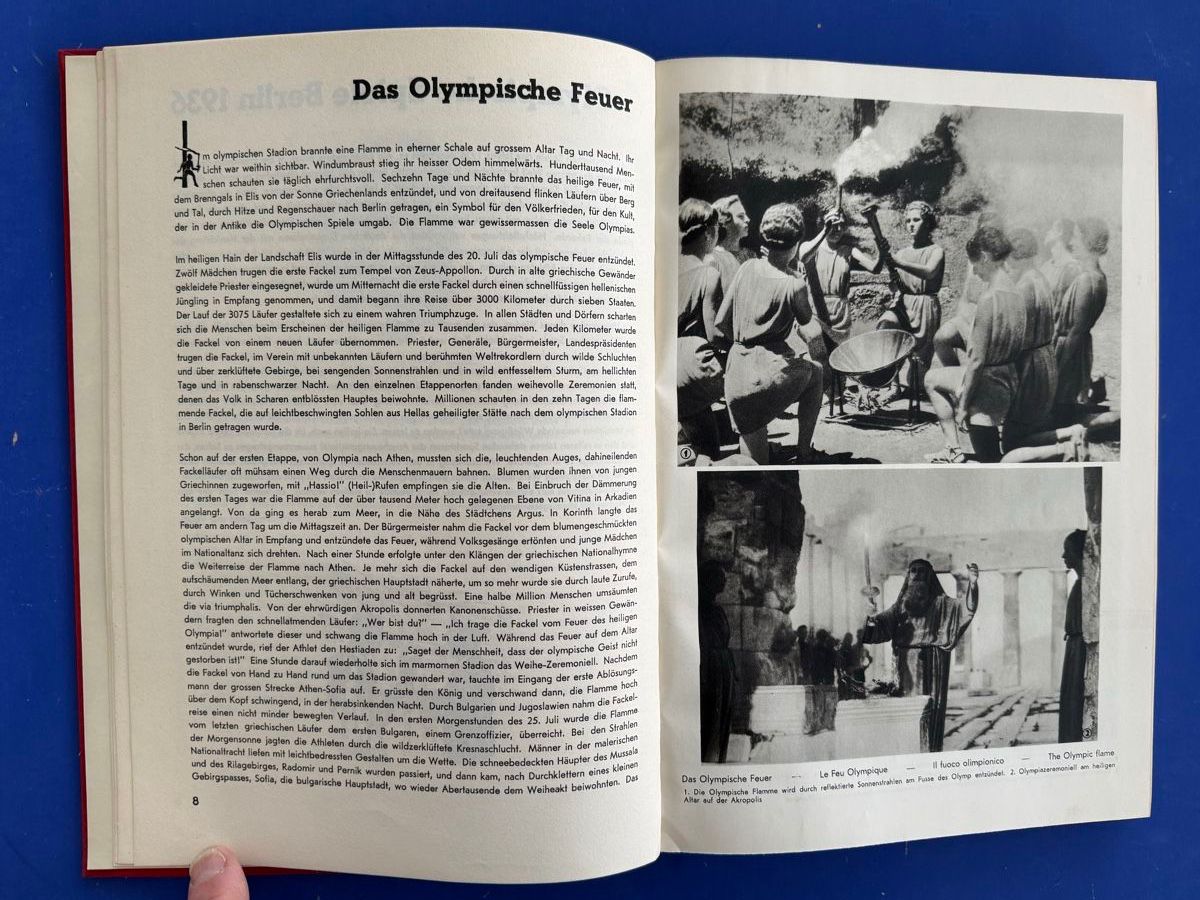 Bücher: Die Olympischen Spiele Berlin 1936. Erinnerungswerk. – Gebraucht aus Adliswil von buch_und_kunst 3