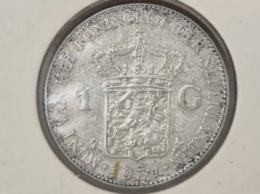 Tutti le monete: Nederland 1 Gulden 1931 Silber – Usato da Bure venduto da chap981 1