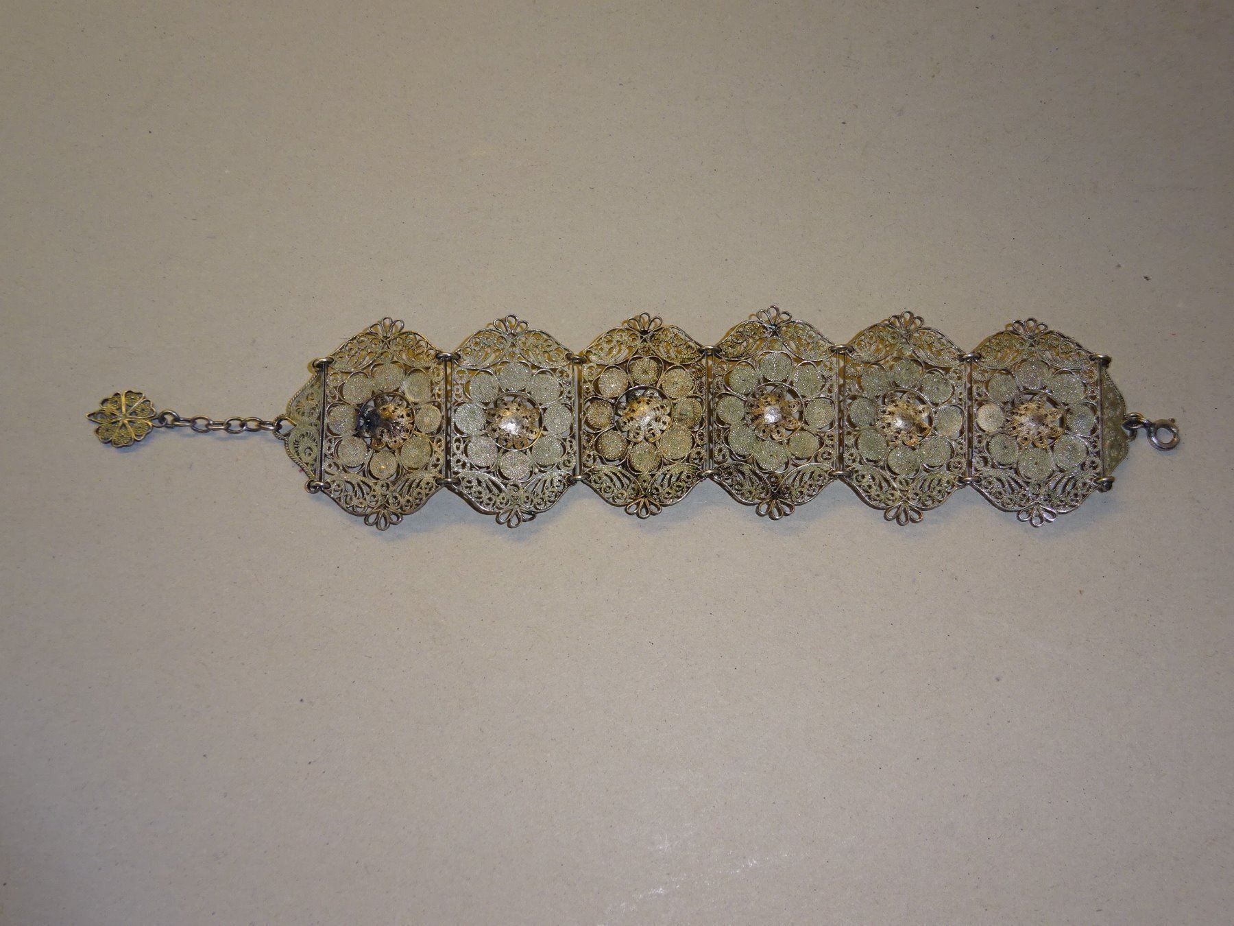 Bracciali & Braccialetti: Antikes Koralle Arband - echt Silber – Usato da Esslingen venduto da eintagammeer 1