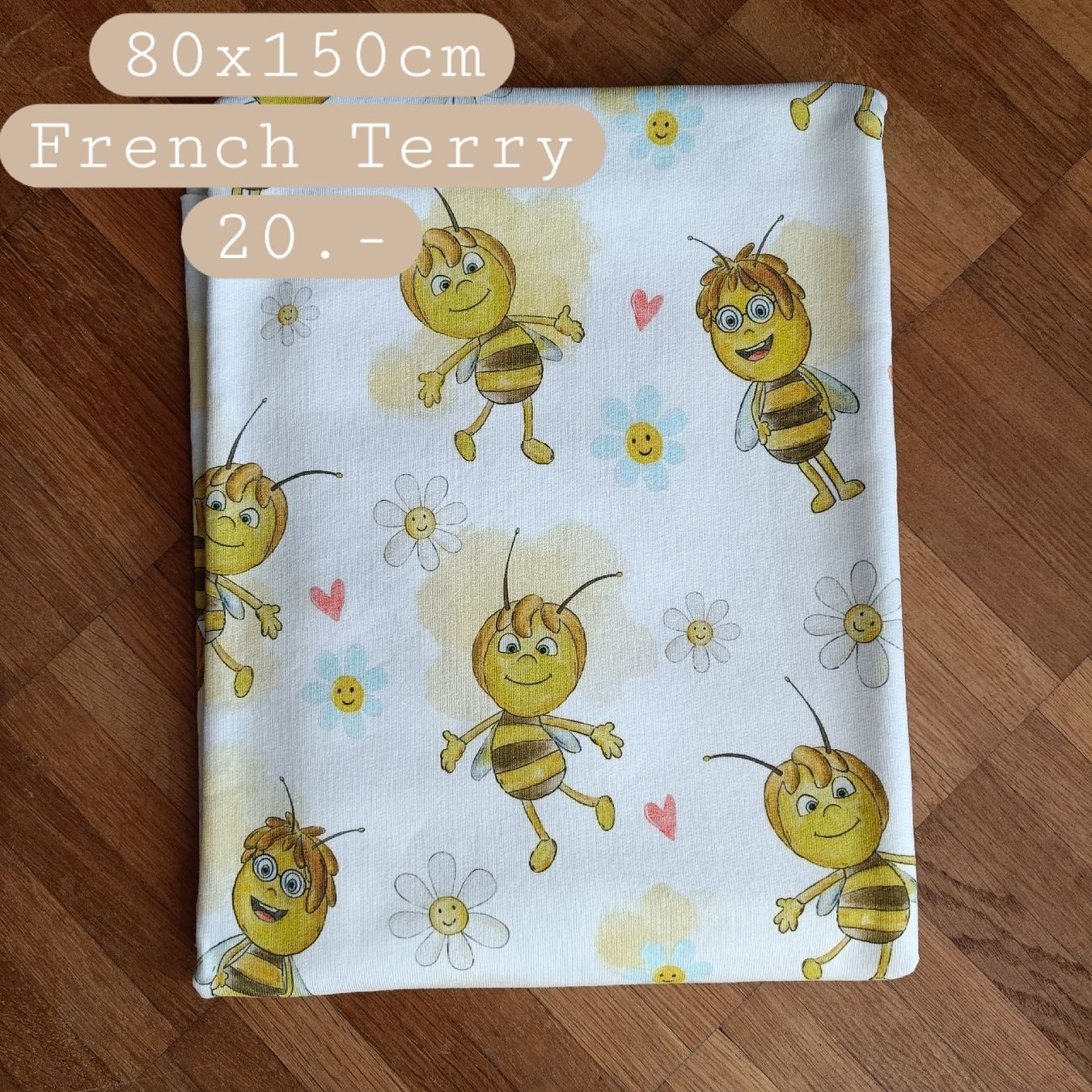 Tessuti: French Terry Biene Maja 80cm – Nuovo (secondo la descrizione) da Näfels venduto da CH.Kchlineknopf