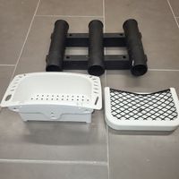 divers accessoires pêche porte canne