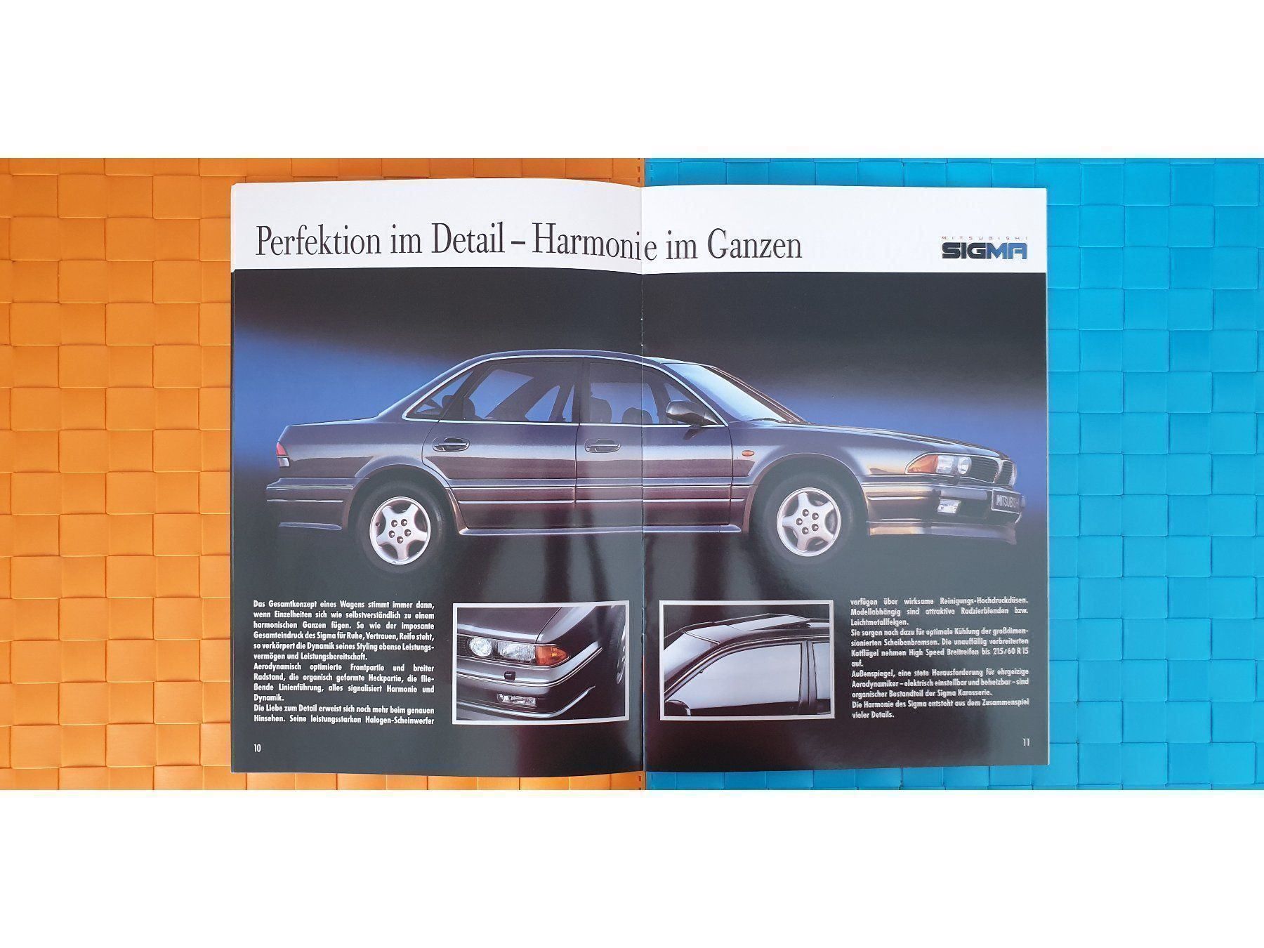 Zeitschriften & Magazine: MITSUBISHI SIGMA V6 - Prospekt / Katalog – Neu (gemäss Beschreibung) aus Viganello von CARLiteratur 2