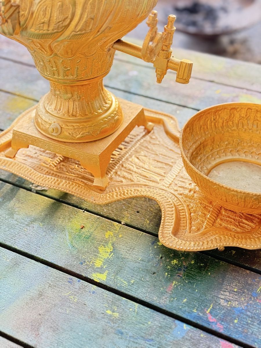 Teekannen: Echtgold Persischer Samowar Handarbeit – Gebraucht aus Zürich von jonathanschneider 3