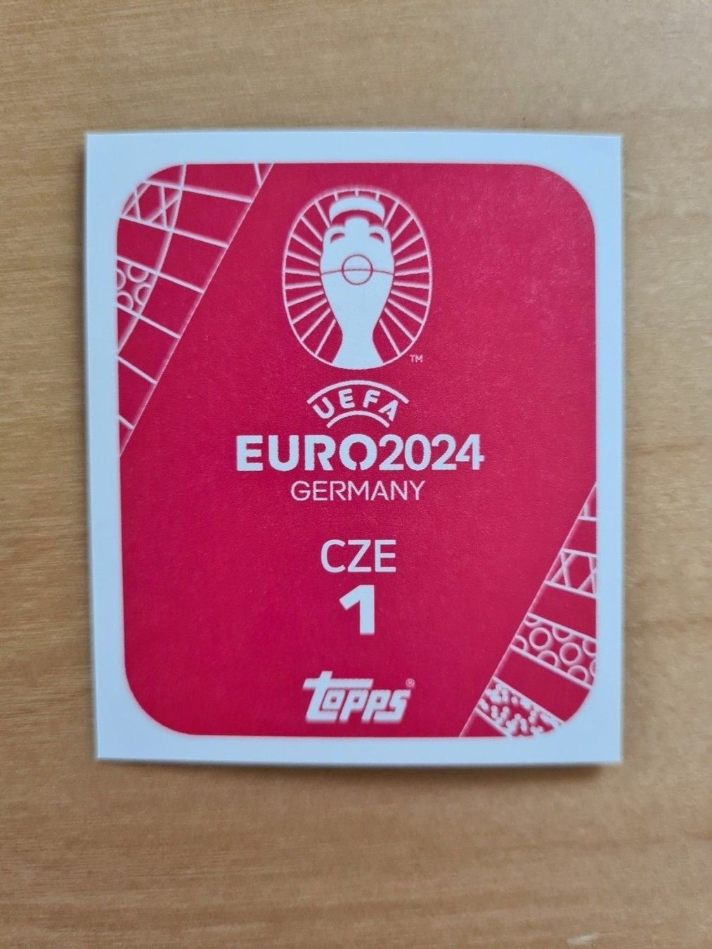 Topps Sammelbilder & Trading cards: Topps EURO 2024 Sticker CZE 1 – Gebraucht aus Oberwil BL von Spieltopia 1