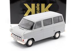 Ford Transit MK I Bus Phase I 1965-1970 grau / weiss    1:18