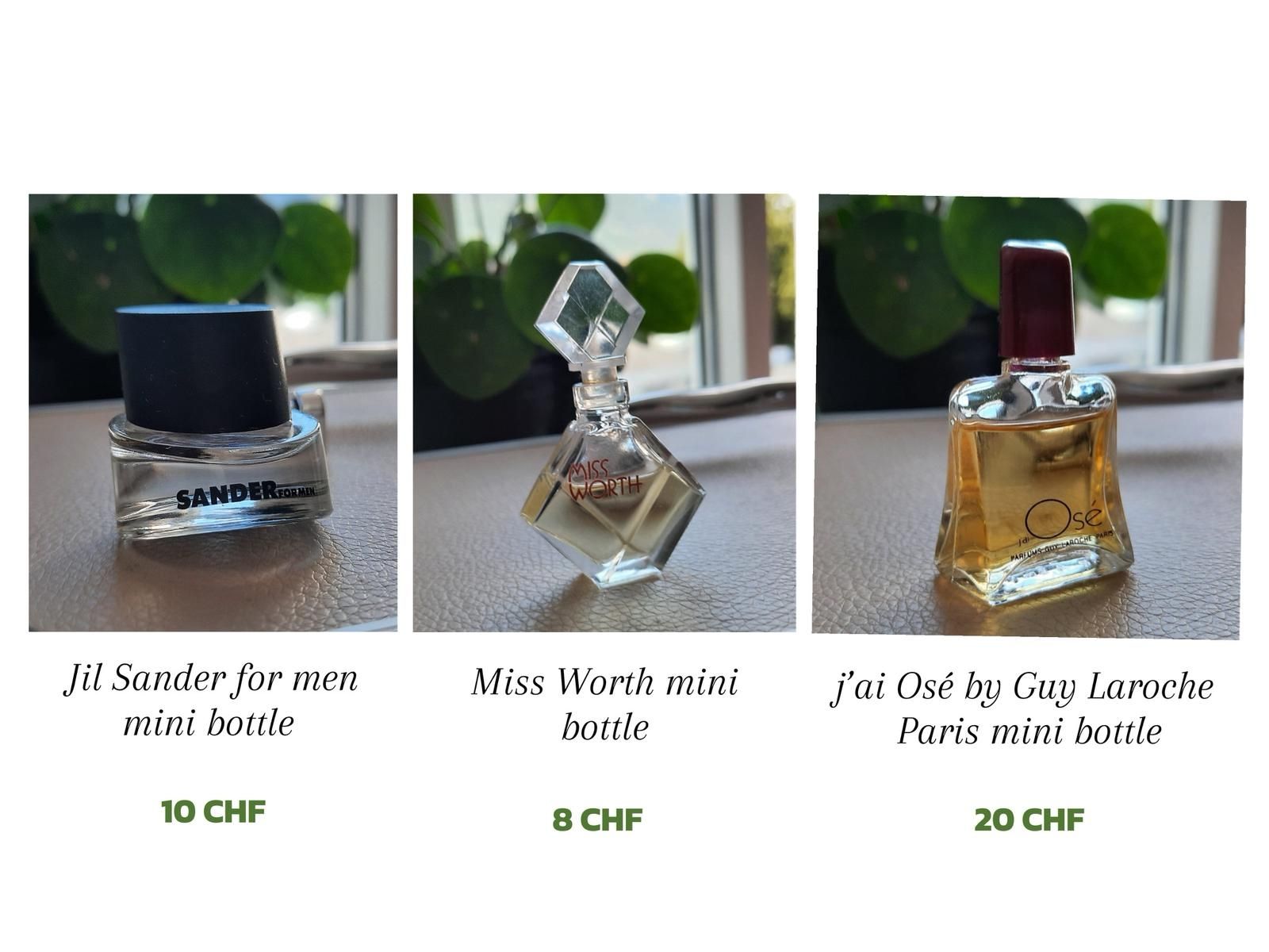 Parfums & Eau de Toilette: Mini Parfum Flaschen Sammlung – Neuf (Voir description) à Chur par lif_sv5c 7