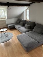 IKEA SÖDERHAMN Sofa XXL U-Form Grau 380cm – Modular & Waschb