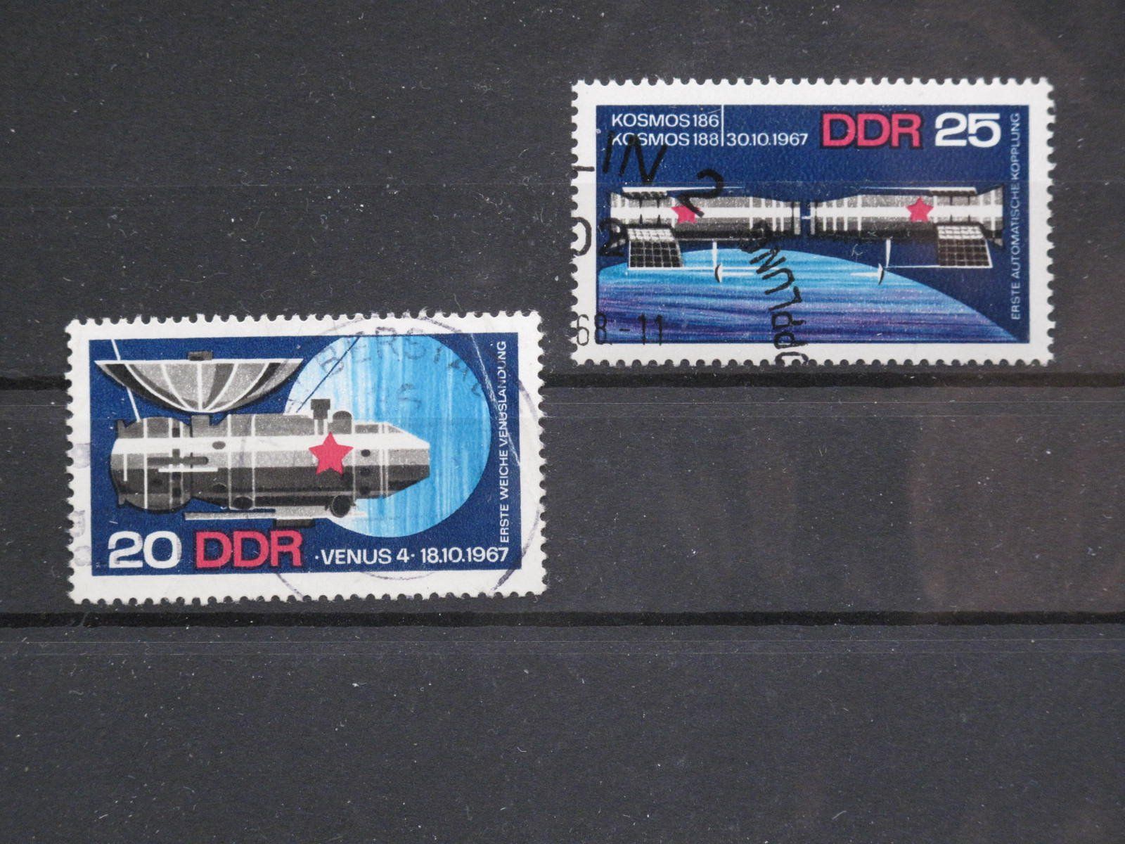 Tutti i francobolli: DDR 1968 Raumfahrt gest. – Usato da Wil SG venduto da fva01