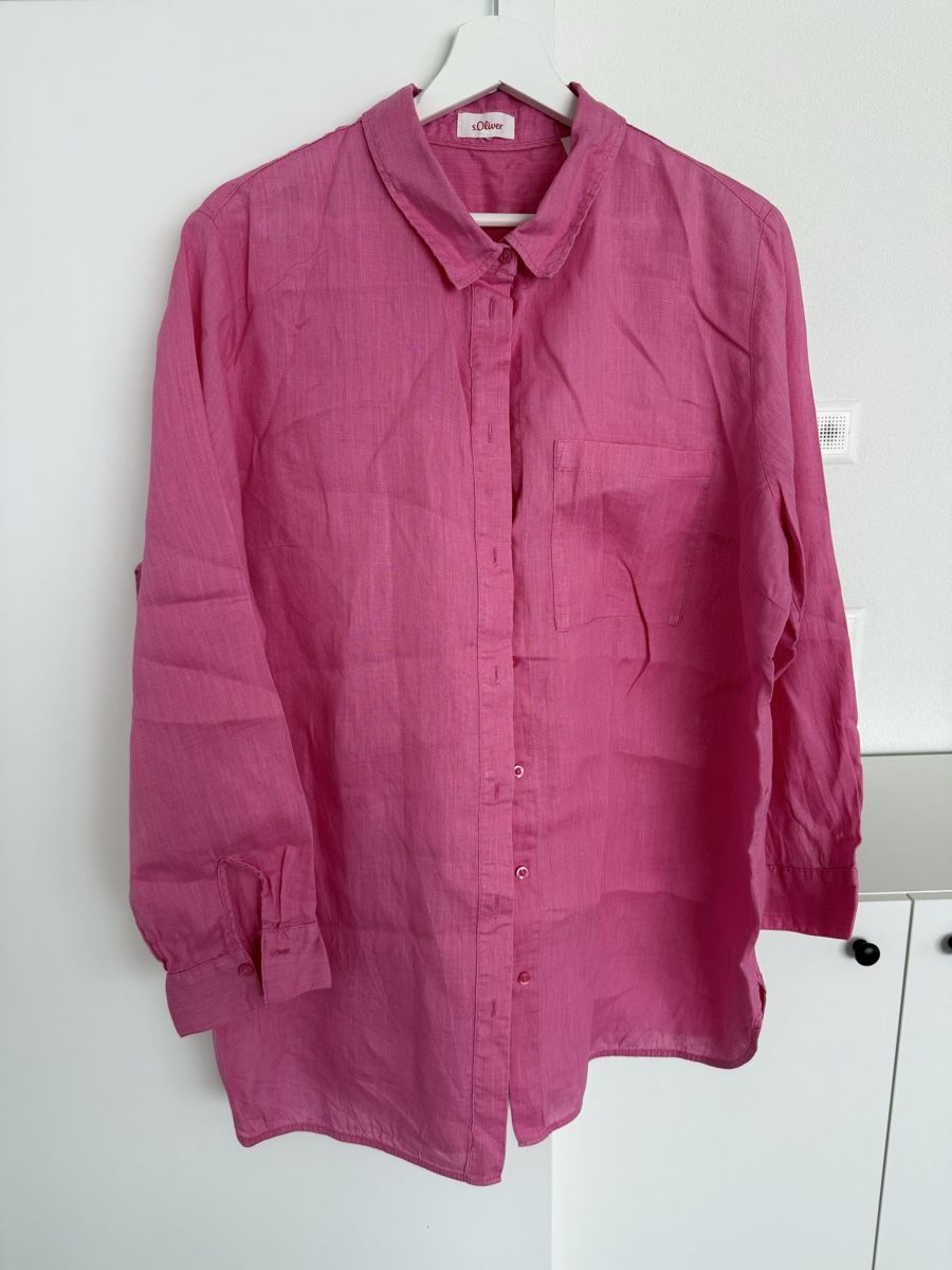 S.Oliver Camicette: Leinenbluse s.Oliver Pink – Nuovo (secondo la descrizione) da Zürich venduto da mel_87ct