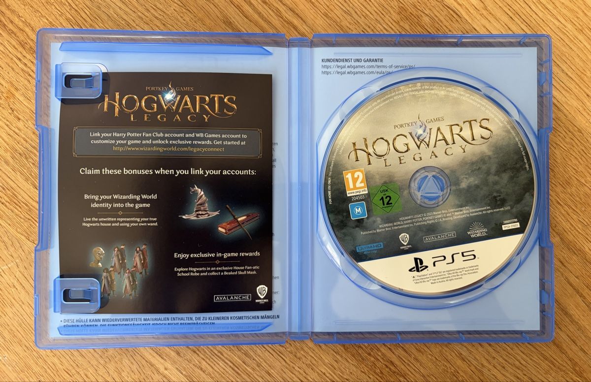 Giochi: PS5 Playstation 5 Spiel - Hogwarts Legacy – Usato da St. Gallen venduto da Retro-Kid 1