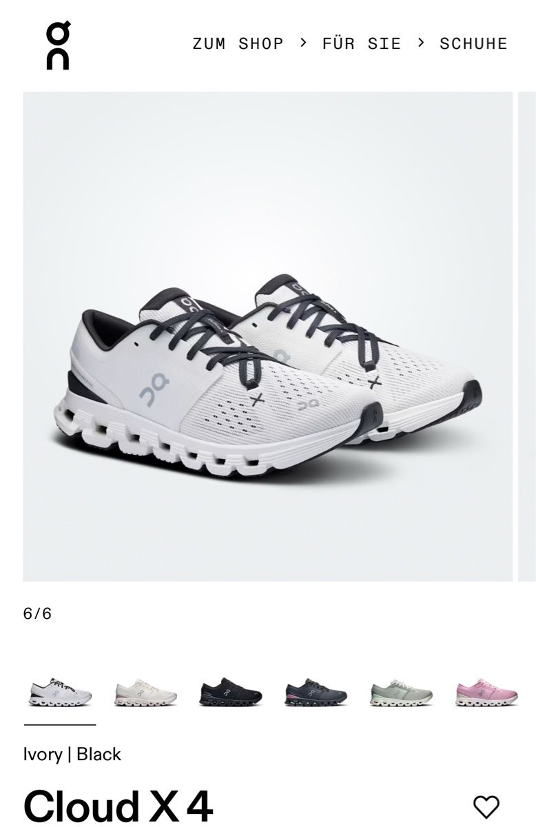 On Damenschuhe: On Cloud X  Schuhe Grösse EU 40.5 – Neu (gemäss Beschreibung) aus Gümligen von kleiderschrankbe6 8