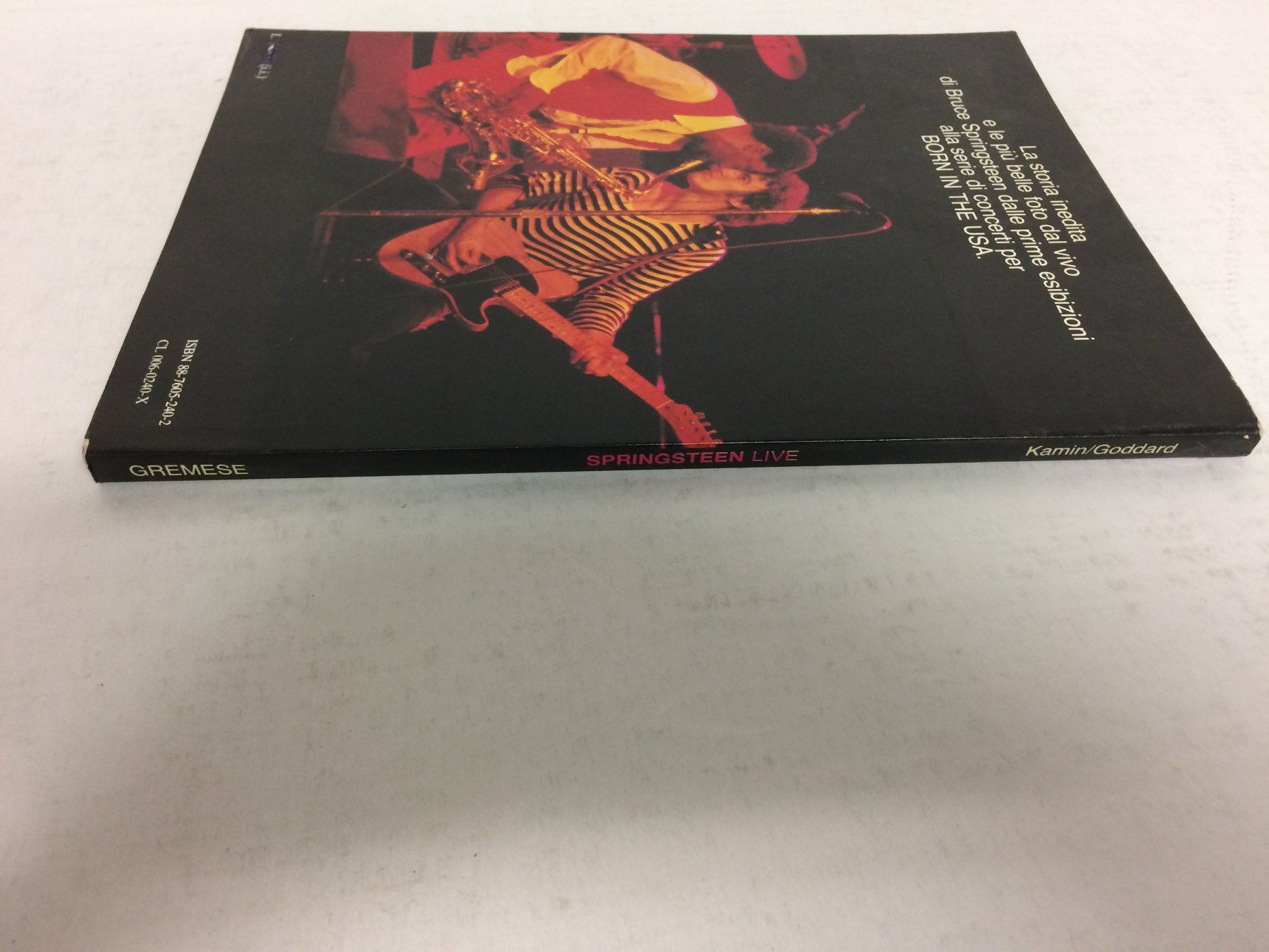 Bücher: SPRINGSTEEN LIVE Gremese editore Kamin - Goddard Book – Gebraucht aus Vezia von Aquarius_Age 3
