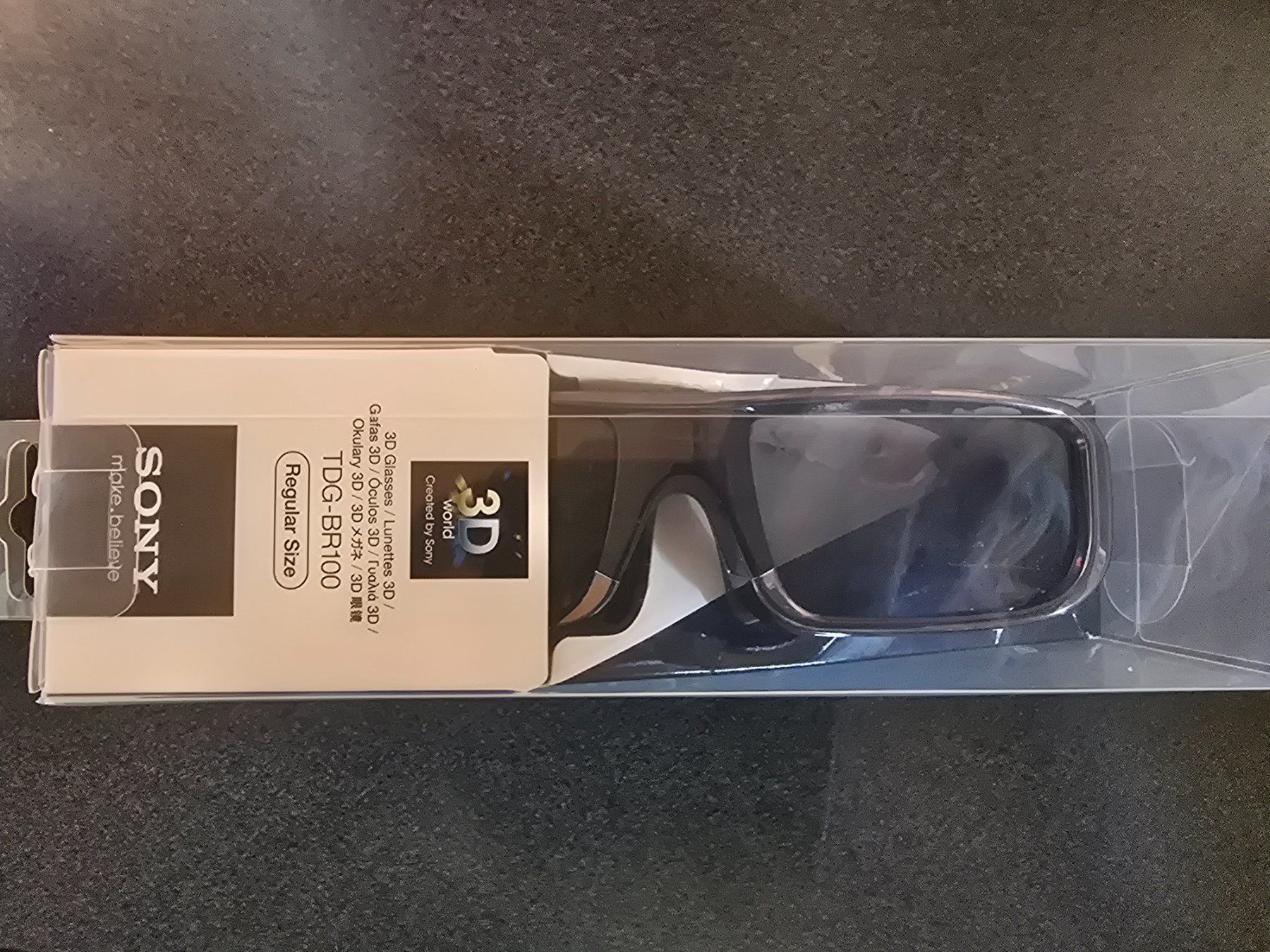 Sony Casco VR: 3D Brille TDG-BR100 Sony – Nuovo e nell'imballaggio originale da Balterswil venduto da Alexmad82