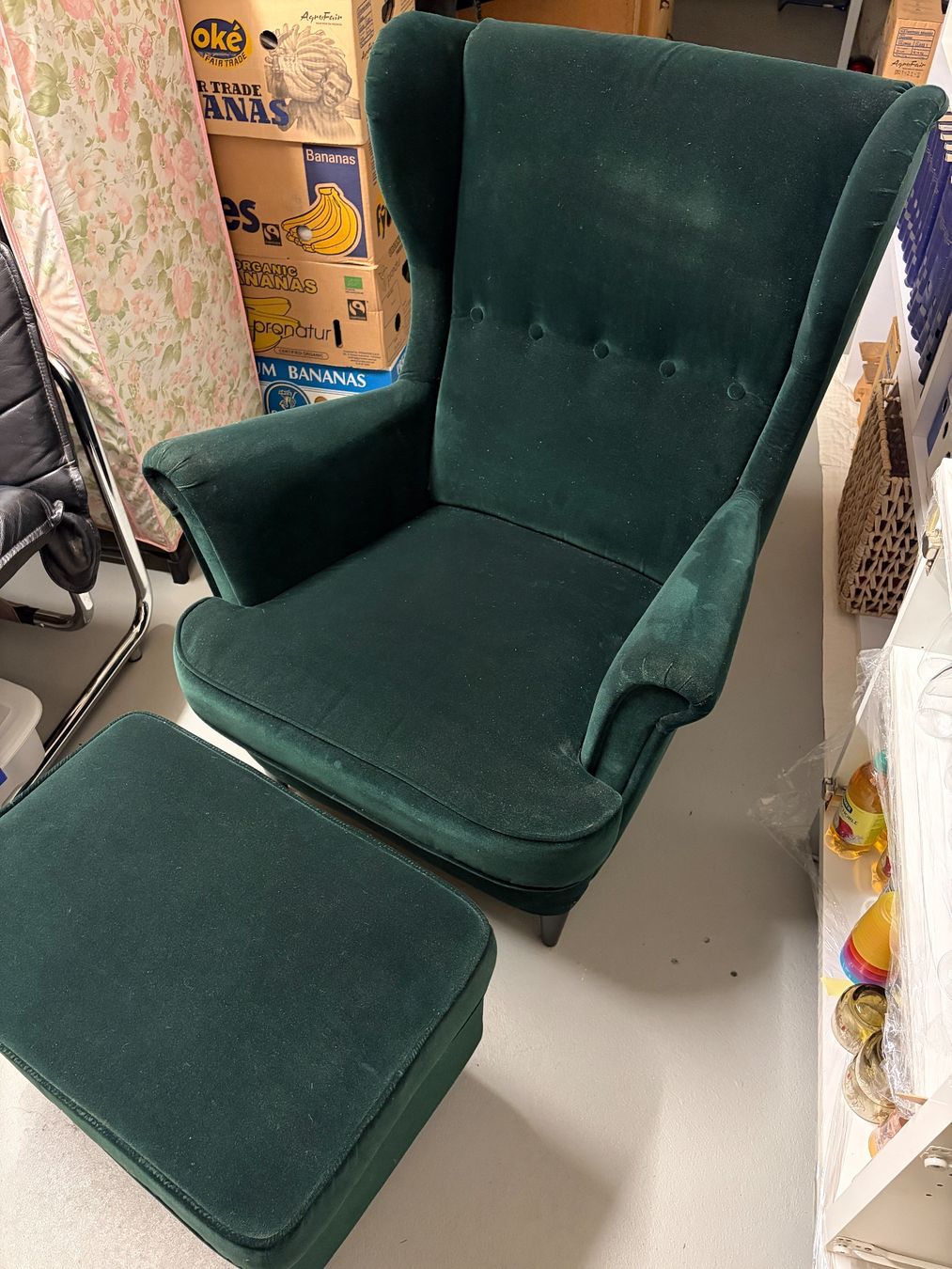 Ikea Poltrone: Ohrensessel mit Hocker/ Fernsehsessel/ IKEA – Nuovo (secondo la descrizione) da Altenrhein venduto da Docdoc 3
