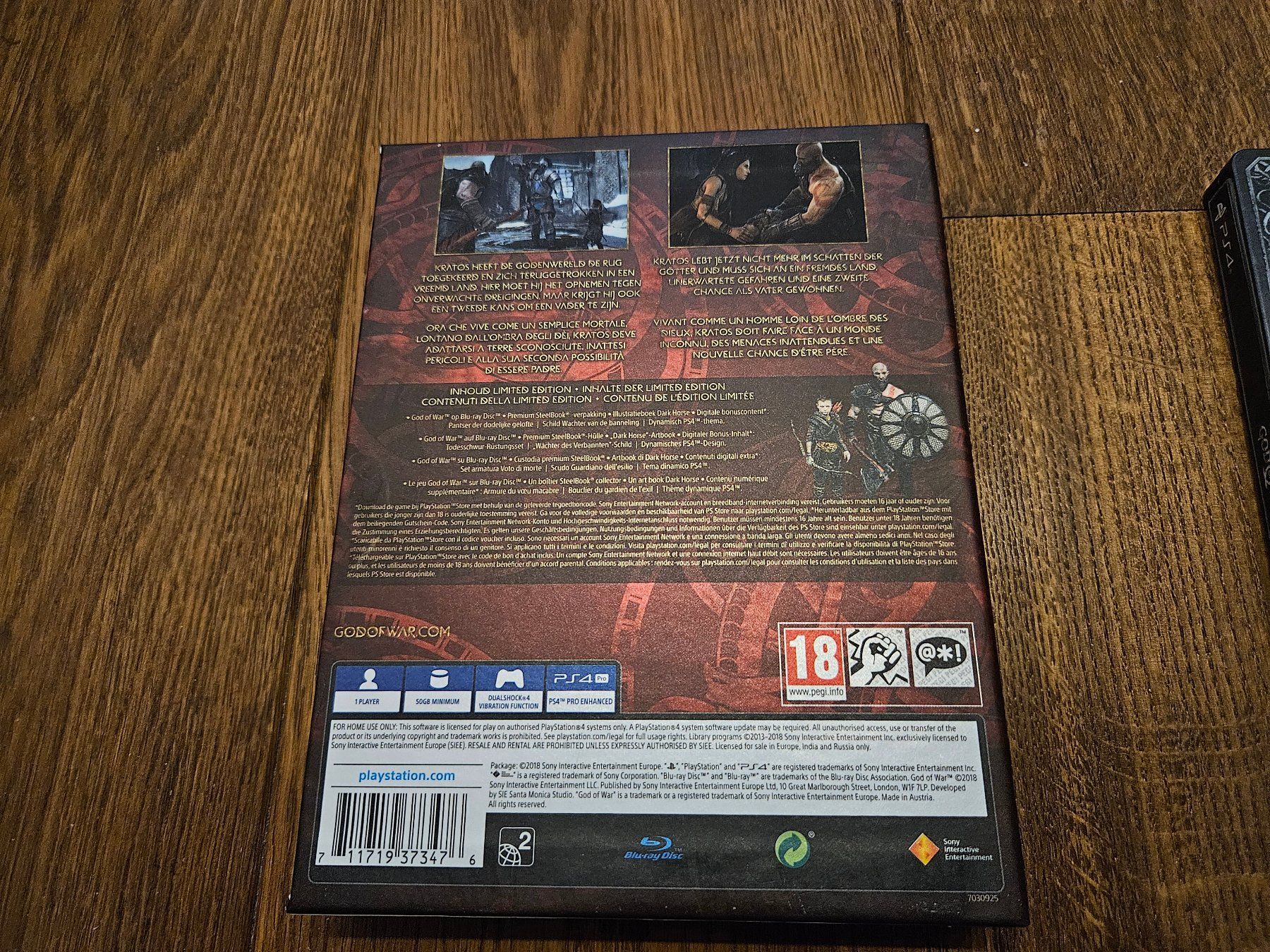 Sony Spiele: God of War Limited Edition PS4 – Neu (gemäss Beschreibung) aus Hindelbank von GameBoy1981 1