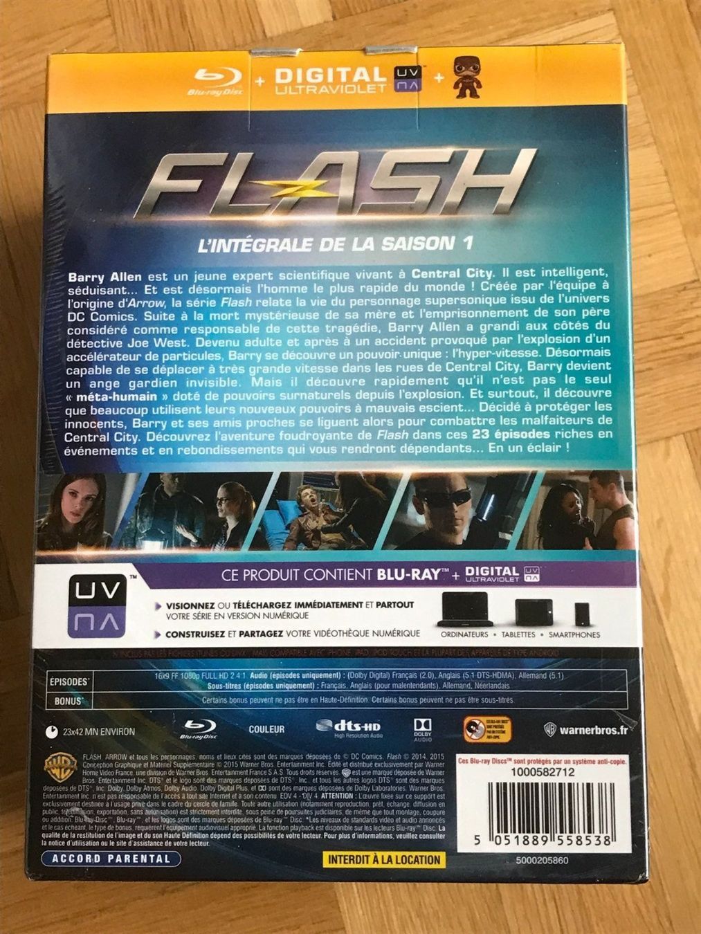 Tutti i DVDs: Flash - Saison 1 - Blu-ray - Figurine Pop – Nuovo e nell'imballaggio originale da Zürich venduto da Malcom 1