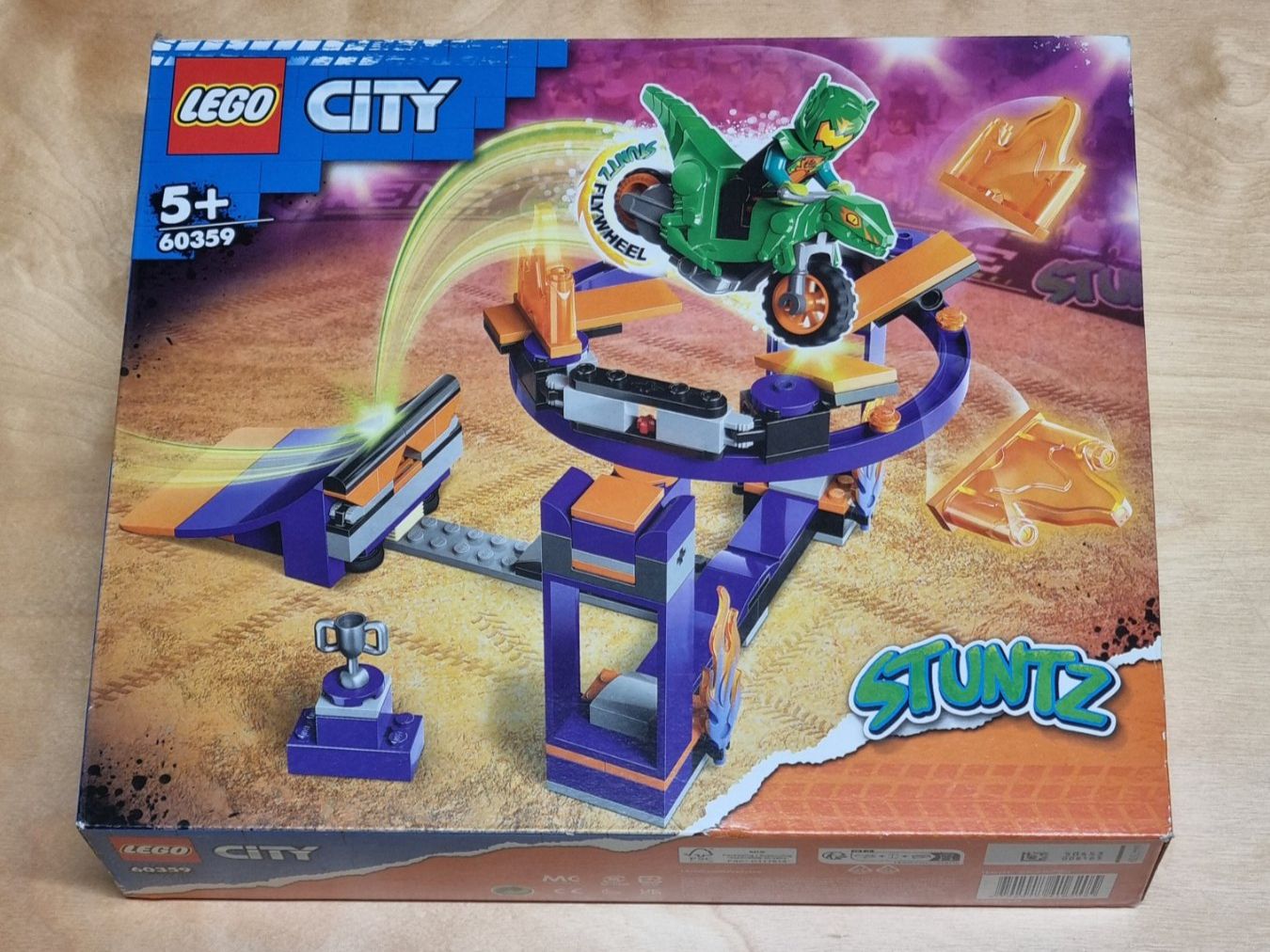 Lego Kit di costruzioni: LEGO City 60359 Dunk Stunt Ramp Challenge – Nuovo e nell'imballaggio originale da Basadingen venduto da NekoBricks 2