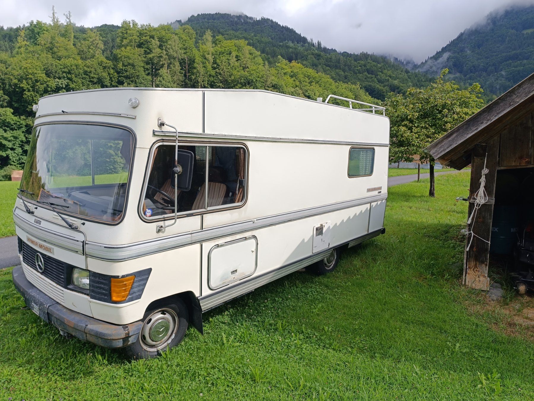 Hymer Veicoli da campeggio: Camper Mercedes Hymer – Usato da Hofstetten BE venduto da zinn_fluemi 2