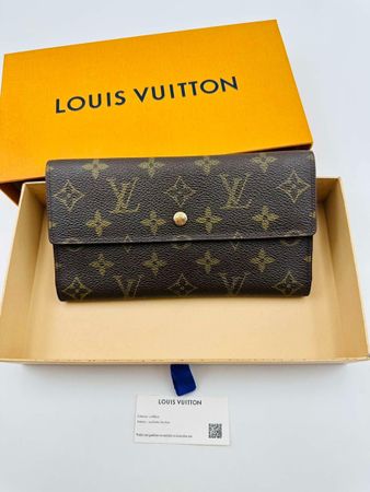 Louis Vuitton Sarah Geldbörse im klassischen Monogram Canvas