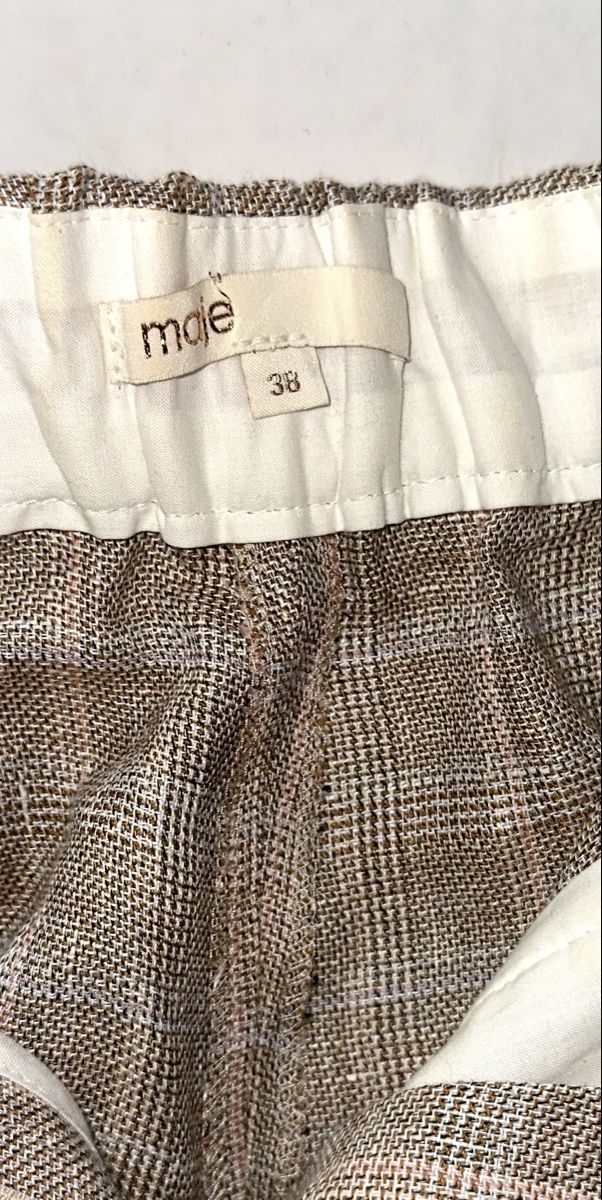 Maje Hosen: MAJE HOSE GR. 38 Leinen  – Gebraucht aus Unteraegeri von MH203 7