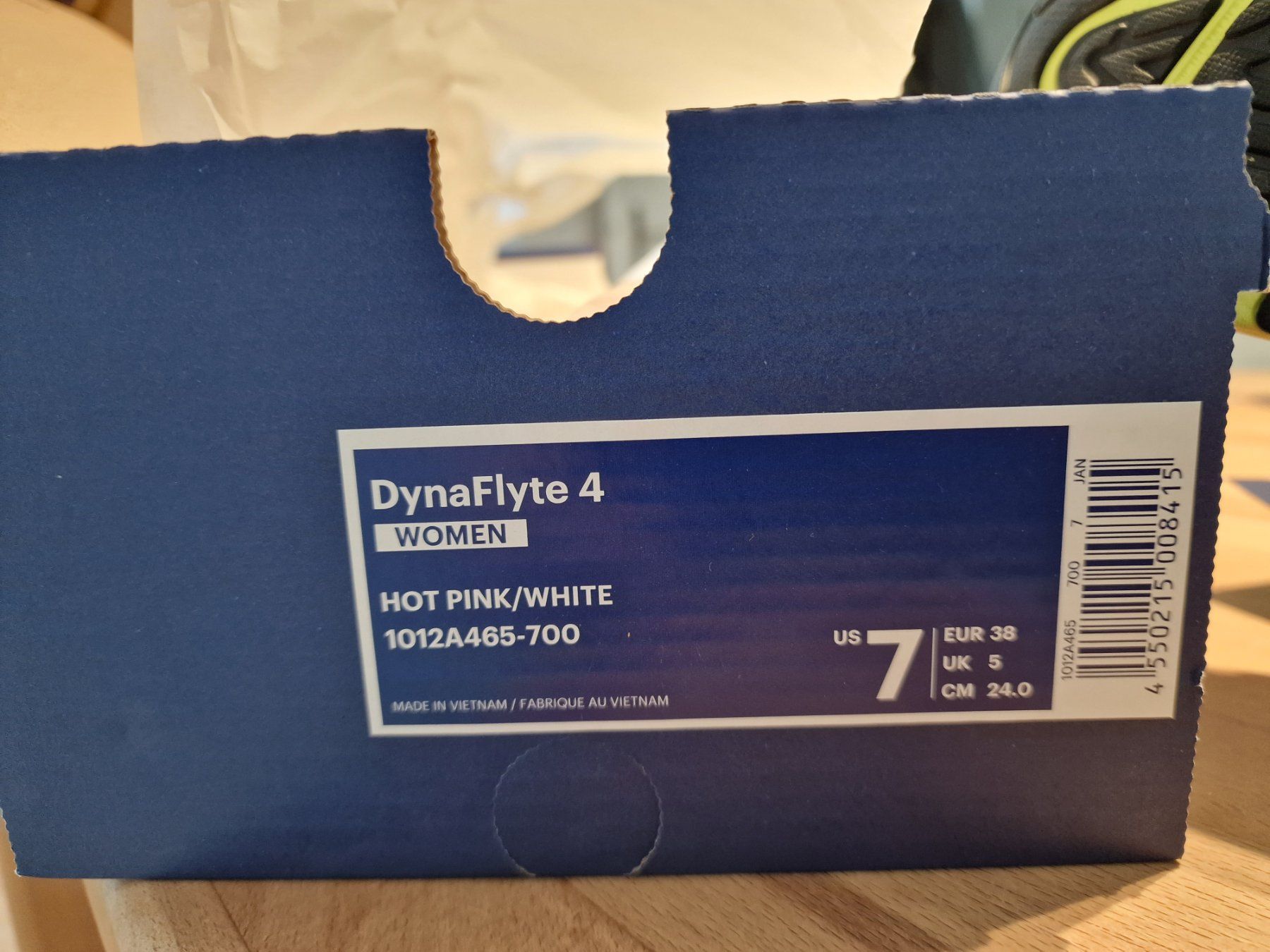 Asics Damenschuhe: DYNAFLYTE 4 DAMEN LAUFSCHUH GR.38 NEU – Neu und originalverpackt aus Kilchberg ZH von boanse 9
