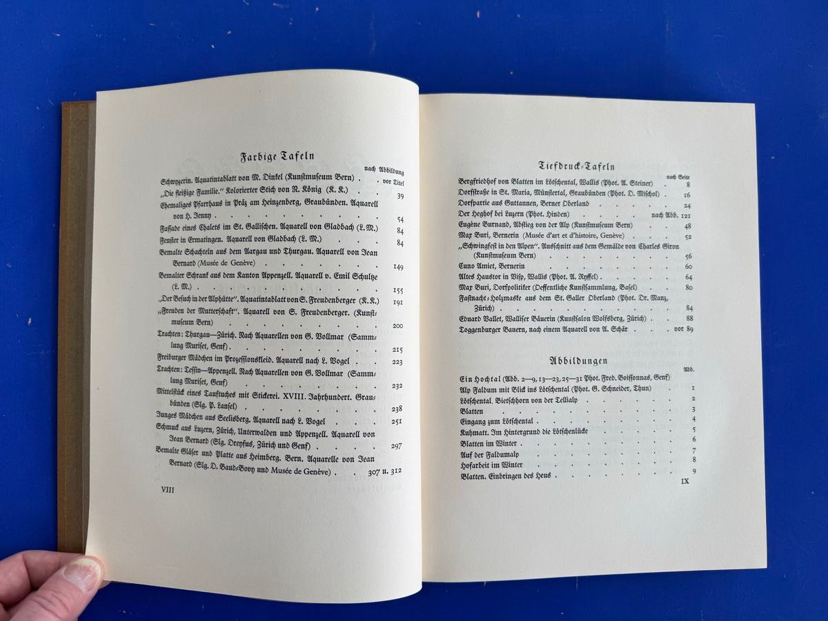 Libri: Daniel Baud-Bovy: Schweizer Bauernkunst. 1926 – Usato da Adliswil venduto da buch_und_kunst 4