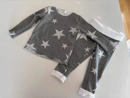 Winter Set Gr. 98 Grau mit Sternen - Top Zustand!
