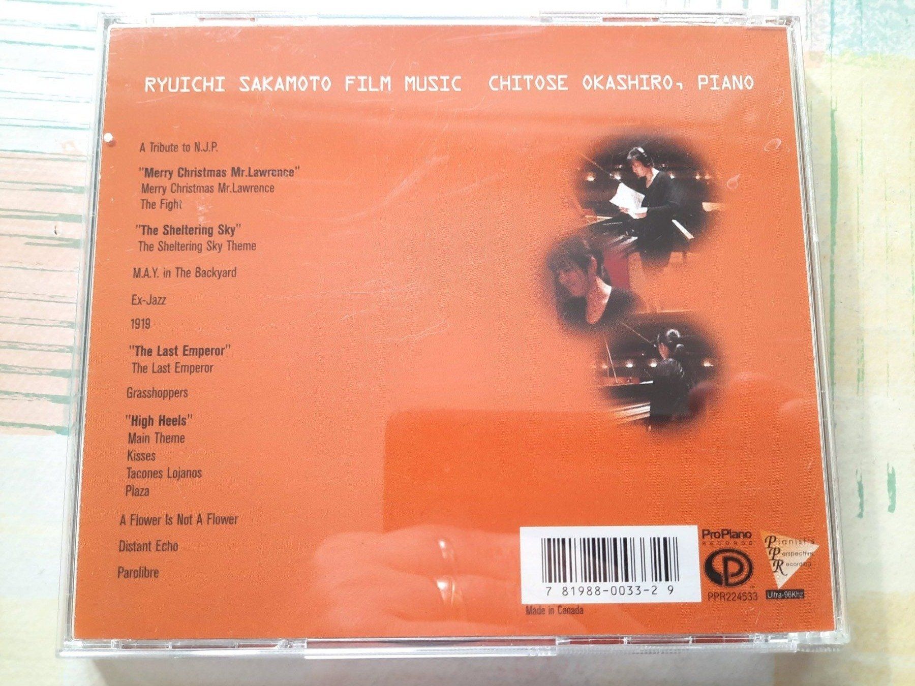 CD: Cd Ryuichi Sakamoto Film Music – Usato da Pully venduto da bro_n52j 2