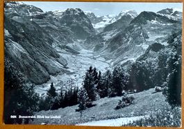 Braunwald - blick ins Linthal  1967
